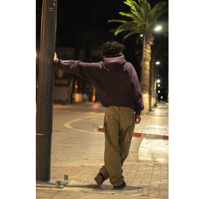 Simple Purple Hoodie - Mindset Mokhtalef