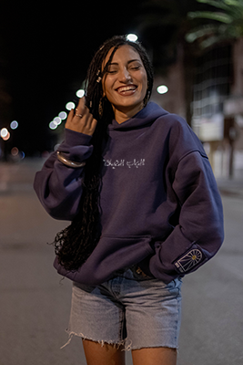 Simple Purple Hoodie - Mindset Mokhtalef
