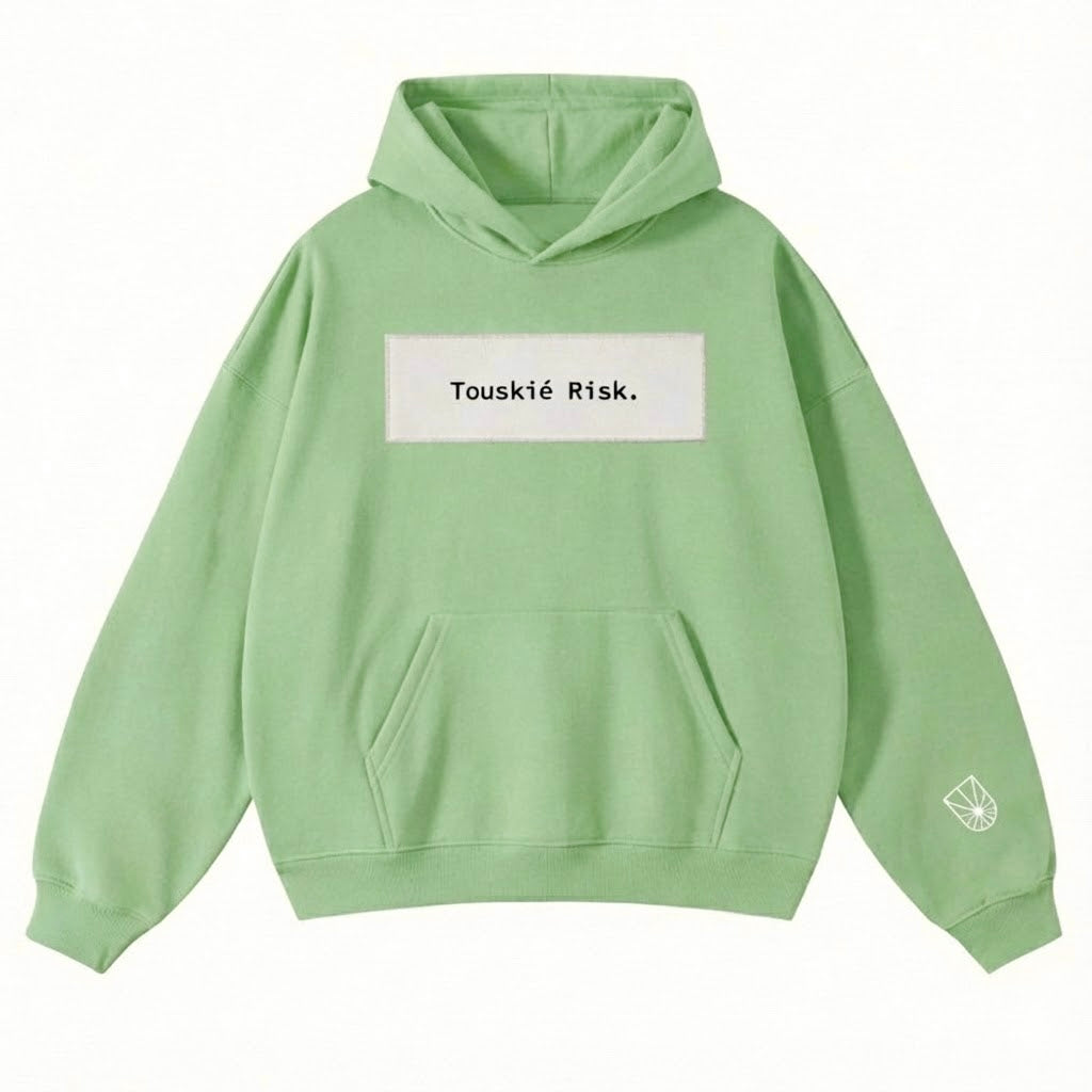 Green Hoodie - Touskié Risk