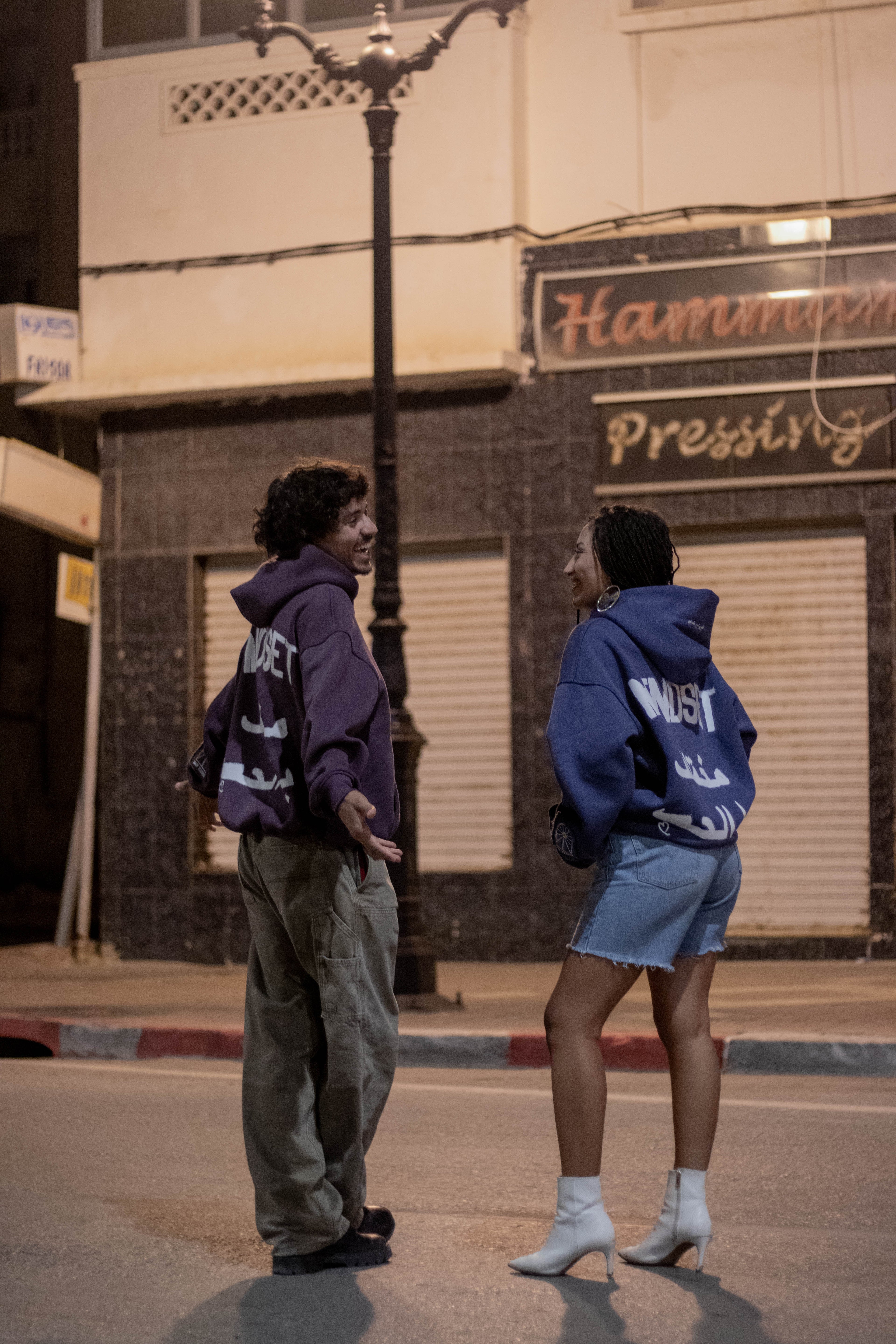 Blue Jean Hoodie - Mindset Mokhtalef