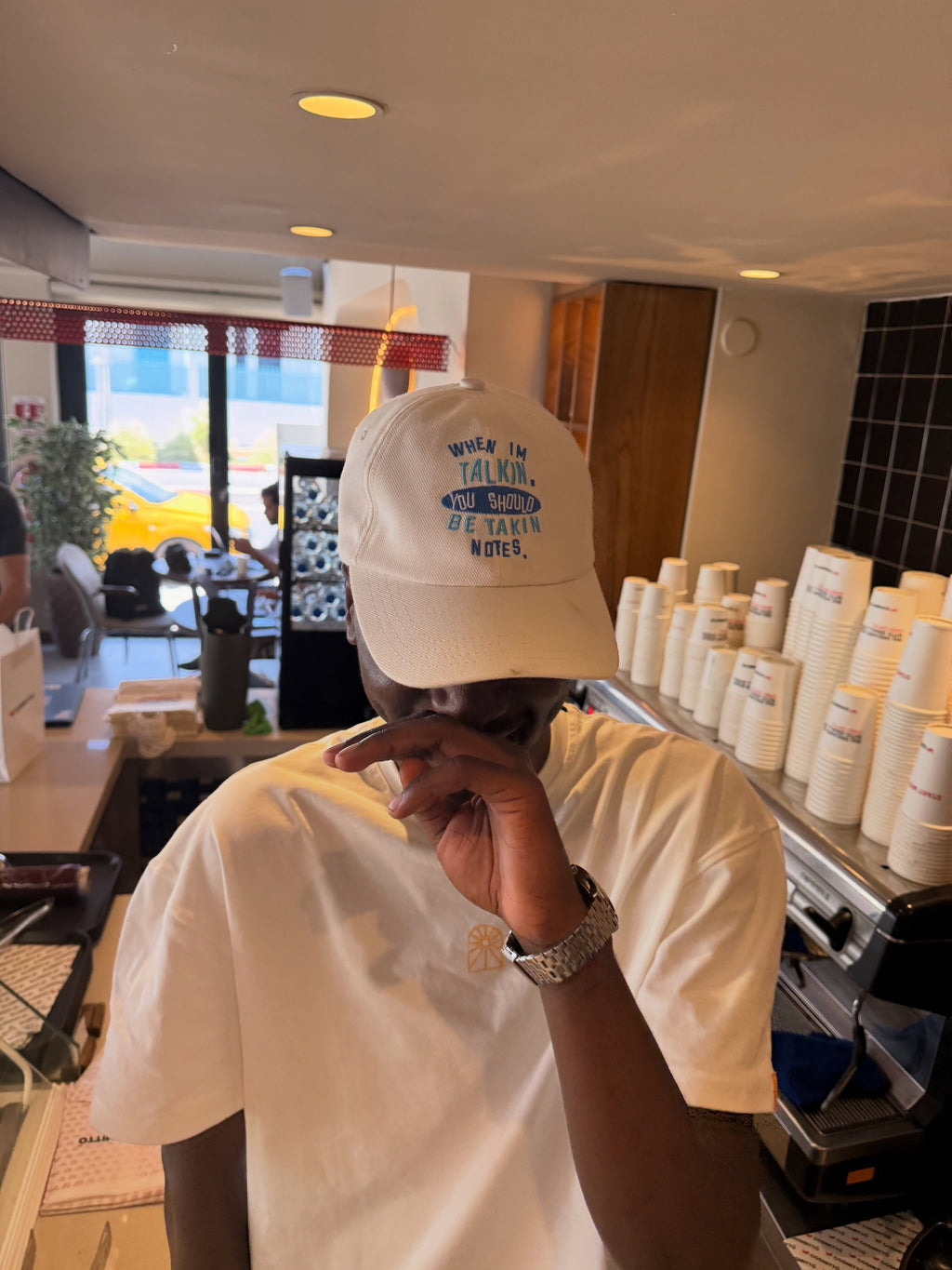 BLUE CAP