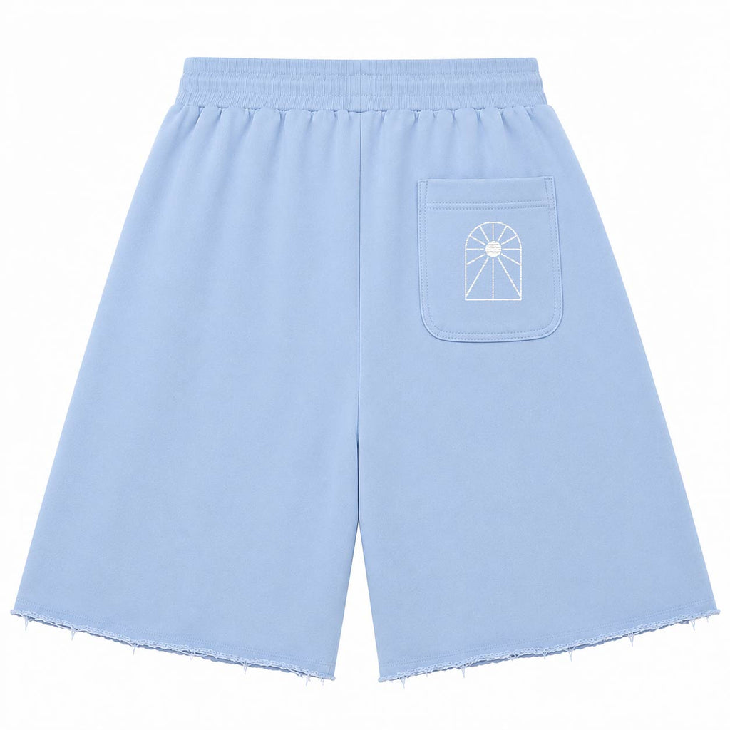Blue Baggy Short