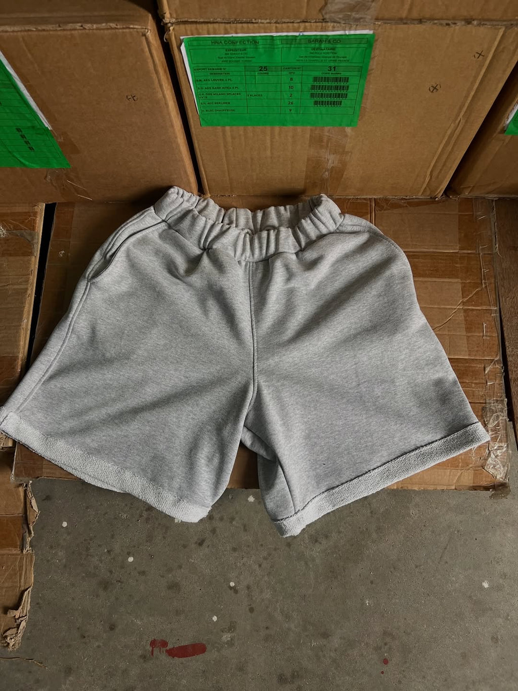 Simple Grey Short