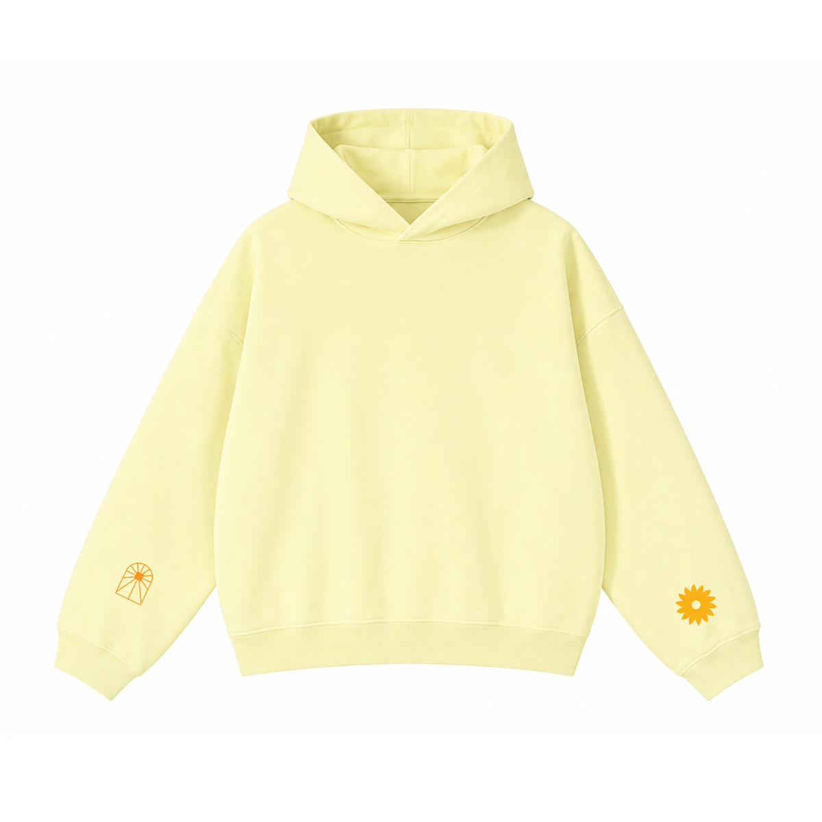 Simple Yellow Hoddie
